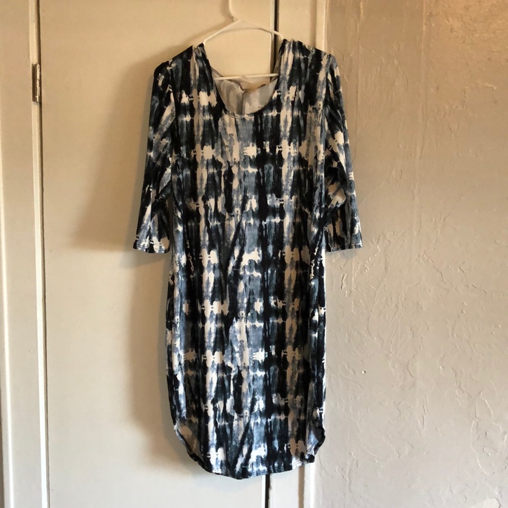 Dress with hood